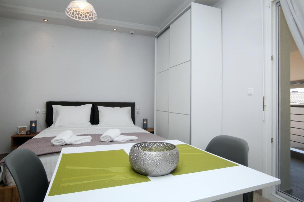 Sunsetperamos Aparthotel Nea Peramos  Ngoại thất bức ảnh