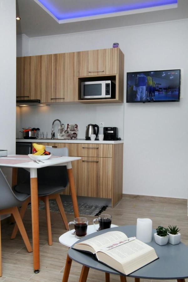Sunsetperamos Aparthotel Nea Peramos  Ngoại thất bức ảnh